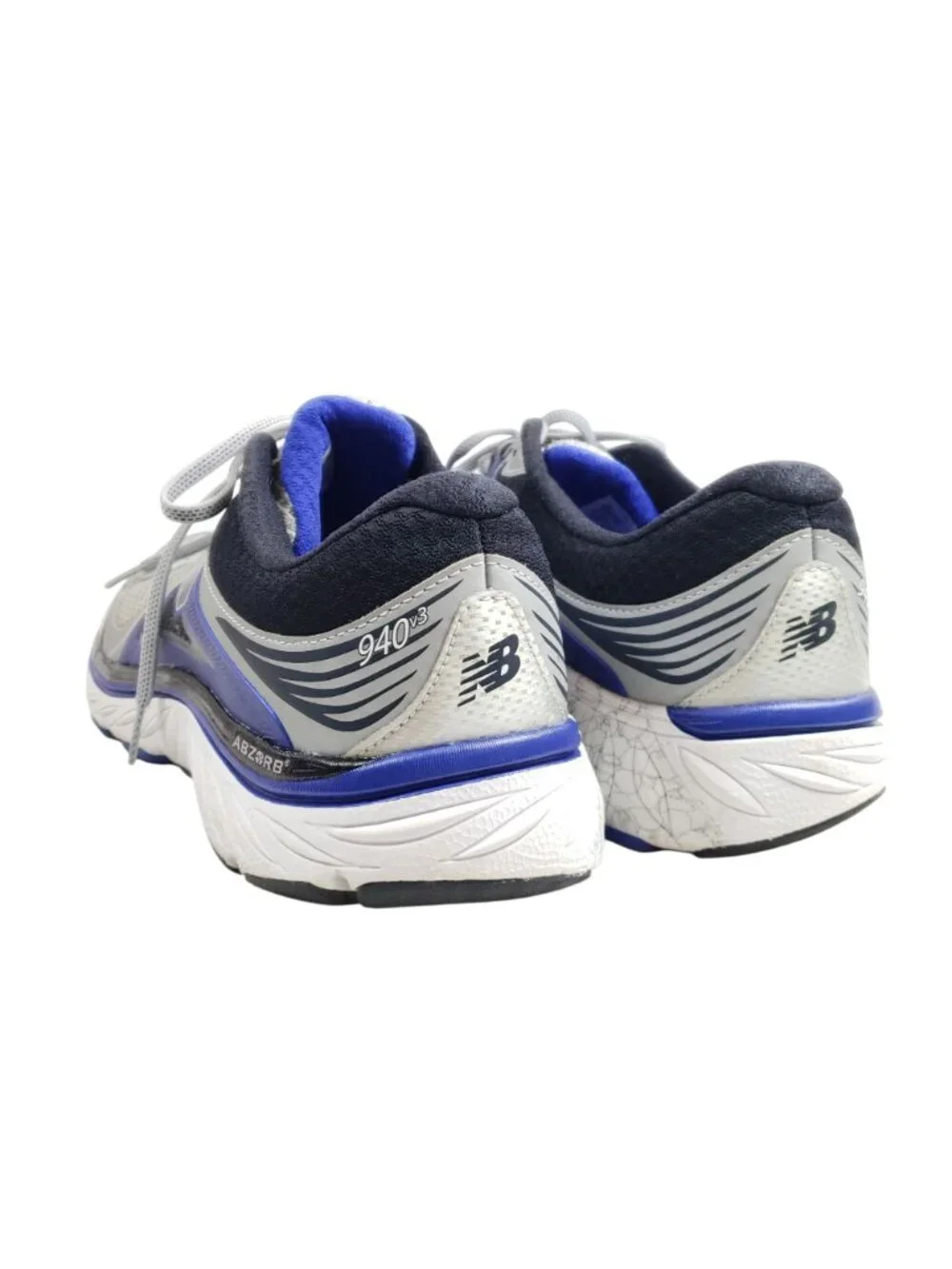 New Balance 940v3 Mens Size 12.5 2E Wide Running Shoes Gray/Blue